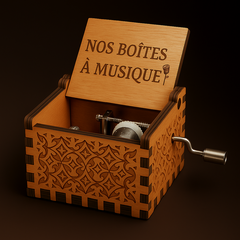 Boites a musique manivelle