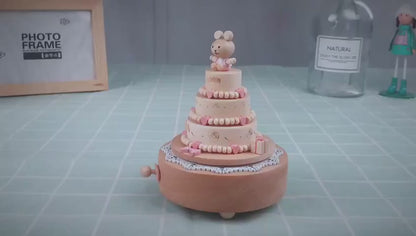 Boîte à Musique Gâteau Anniversaire
